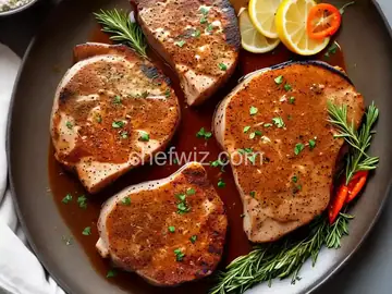 Herbed Pork Chops with Homemade Rub