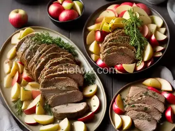 Herbed Pork and Apples