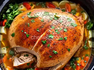 Herbed Slow Cooker Turkey Breast