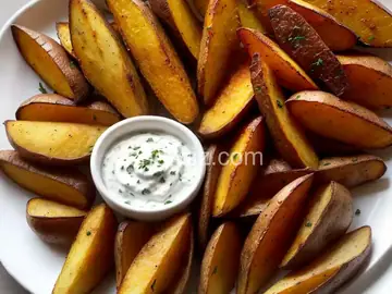 Herby Roasted Potato Wedges