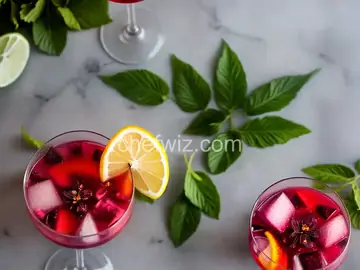 Hibiscus Sangria