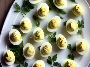 Holiday Deviled Eggs