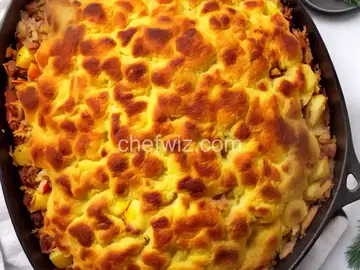 Holiday Ham and Potato Casserole