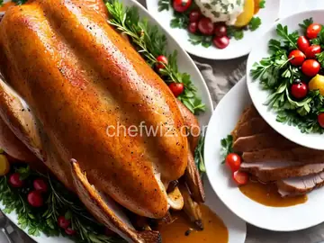 Holiday Roast Turkey Cordon Bleu