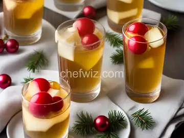 Holly Jolly Fireball Shots