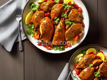 Home-Style Chicken Kebat
