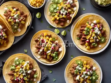 Home-style Tacos al Pastor (Chile and Pineapple Pork Tacos)