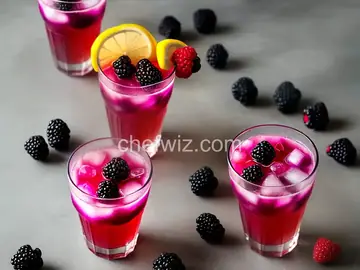 Homemade Blackberry Lemonade