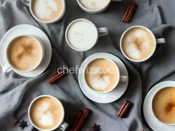 Homemade Coconut Chai Tea Latte