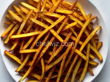 Homemade Crispy Seasoned French Fries
