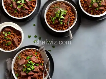 Homemade Dog Food with Beef