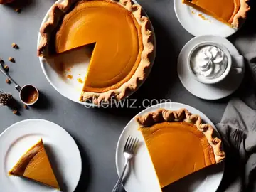 Homemade Fresh Pumpkin Pie