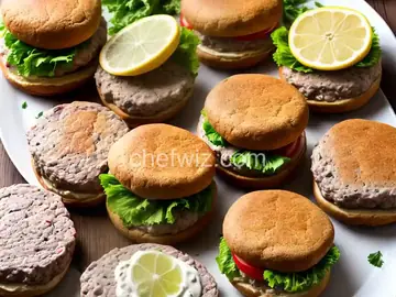 Homemade Frozen Turkey Burgers