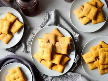 Homemade Gluten-Free Cheddar Crackers