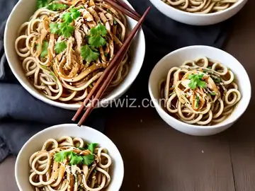 Homemade Gluten Free Udon Noodles