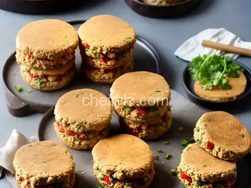 Homemade Ground Chicken-Chickpea Burgers