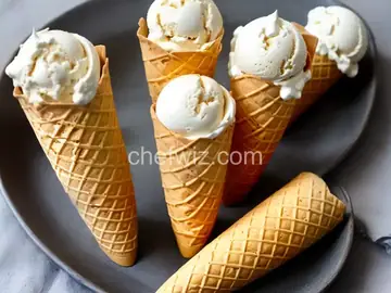 Homemade Ice Cream Cones