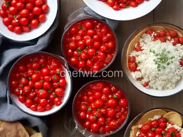 Homemade Opened Kettle Canned Tomatoes