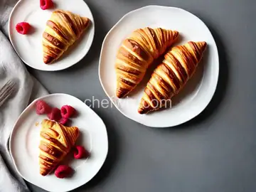 "Homemade" Raspberry Almond Croissants