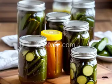 Homemade Refrigerator Pickles
