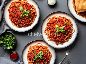 Homemade Spaghetti Sauce with Ground Beef
