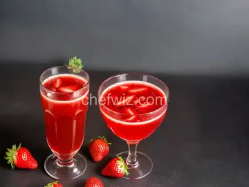 Homemade Strawberry Nectar
