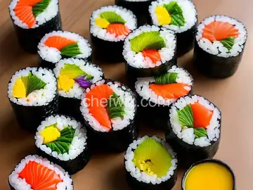 Homemade Sushi Rolls