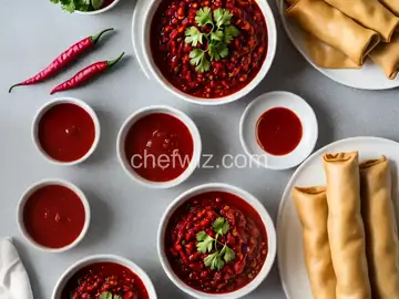 Homemade Sweet Chili Sauce for Spring Rolls