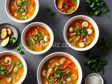 Homemade Tom Yum Soup