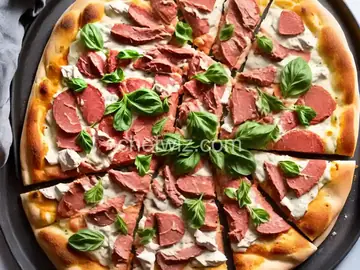 Homemade Tuna Mayo Pizza