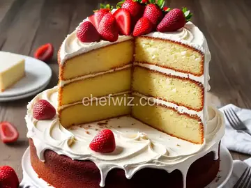Homemade Vanilla Cake
