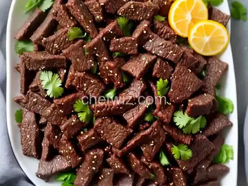 Homemade Vietnamese beef jerky