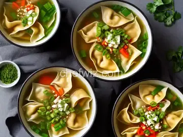 Homemade Wonton Soup