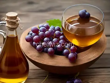 Homemade grape wine