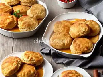 Homestyle Chicken and Biscuits