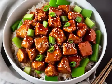 Homestyle General Tso's chicken