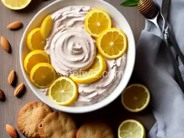 Honey, Almond, and Citrus Fruit Dip