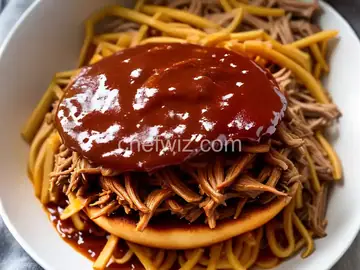 Honey BBQ Pulled Pork in the Slow Cooker