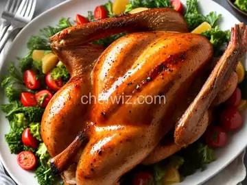 Honey Brined Smoked Turkey