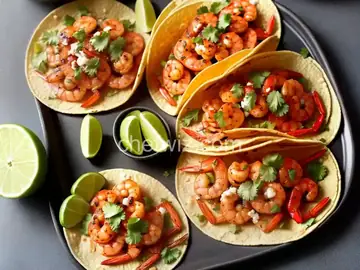 Honey-Chipotle Shrimp Tacos