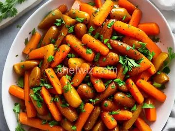 Honey Garlic Carrots
