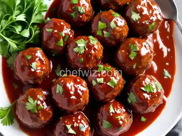 Honey Garlic Moose Meatballs
