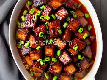 Honey-Glazed Pork Belly Burnt Ends