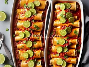 Honey-Lime Chicken Enchiladas