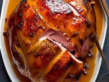 Honey Mustard Glazed Ham