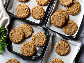 Honey Oatmeal Cookies
