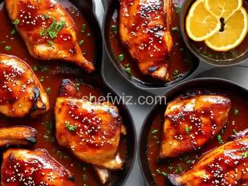 Honey Orange BBQ Chicken