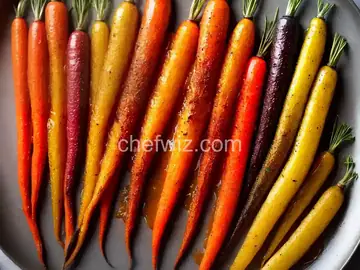 Honey-Roasted Rainbow Carrots