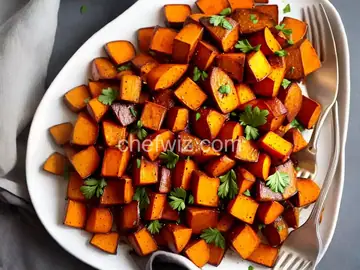 Honey Roasted Sweet Potatoes