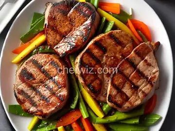 Honey-Soy Grilled Pork Chops